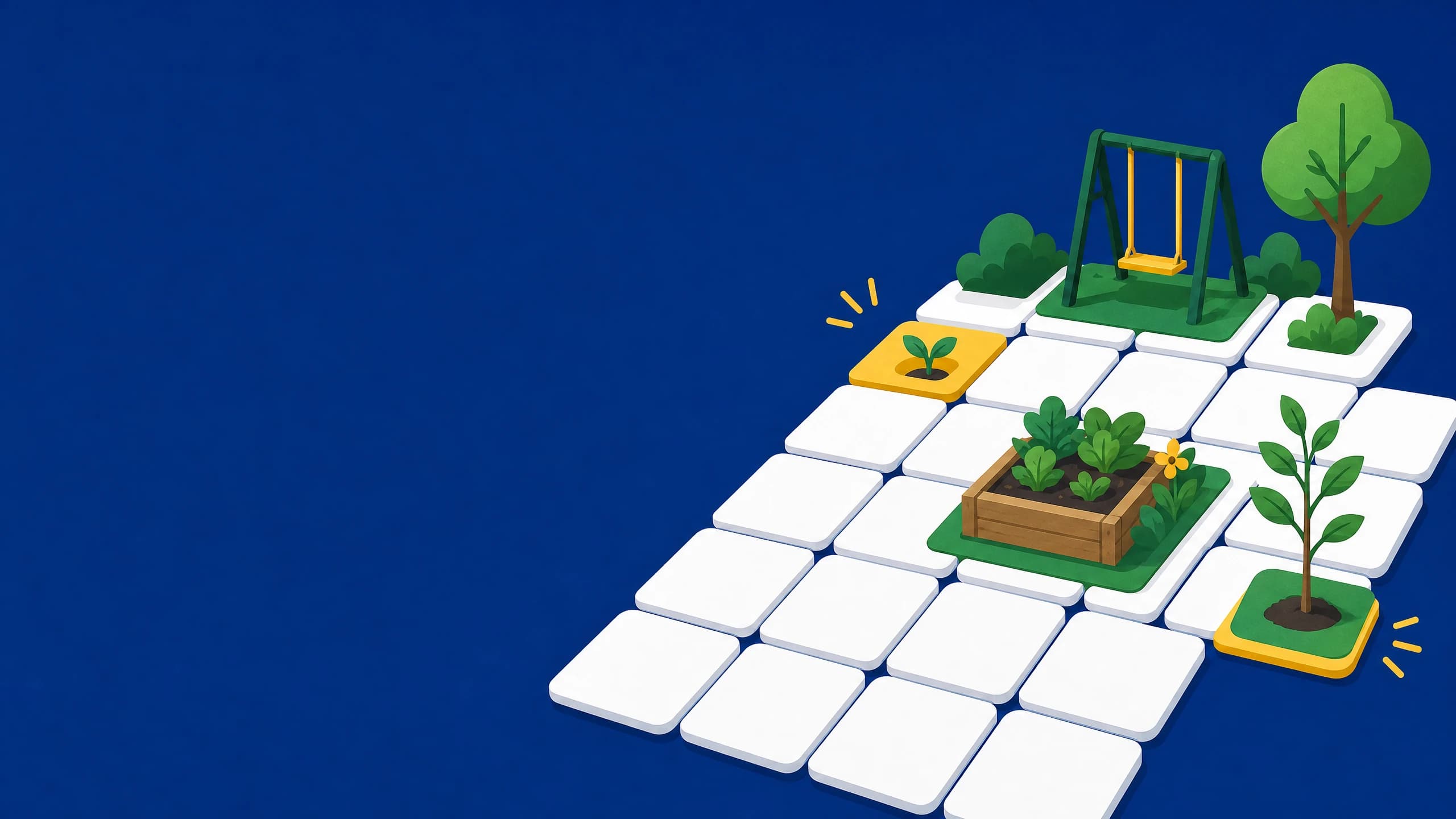 The buy-a-block fundraiser: funding physical projects square by square